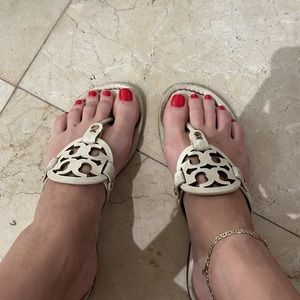 Tory Burch Miller Sandals. Size 8
